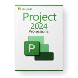 Microsoft Project 2024 Professional license for 3 devices